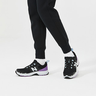 New Balance NB官方女款510系列WT510LB5舒适休闲运动跑步鞋（36.5、黑色/浅紫色 WT510LB5）