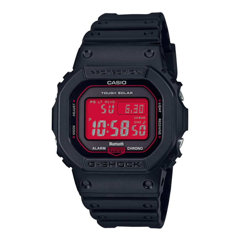 CASIO 卡西欧 G-SHOCK经典系列 42.8毫米太阳能电波腕表 GW-B5600AR-1