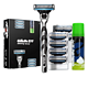 Gillette 吉列 锋速3经典套装（1刀架+7刀头+50g须泡+赠须泡210g）