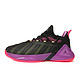  PEAK 匹克 帕克7代系列 男子篮球鞋 E93323A 黑色/湖人紫 45　