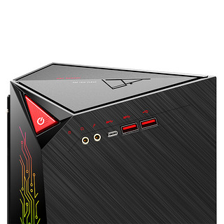 MSI 微星 Infinite X 台式机 黑色(酷睿i7-10700KF、RTX 2070 Super 8G、16GB、1TB SSD+2TB HDD、水冷)