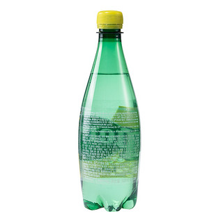 perrier 巴黎水 充气天然矿泉水 柠檬味 500ml*24瓶