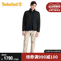 Timberland添柏岚男装新款休闲智能穿搭羽绒夹克外套|A2C84（XS、A2C84001/黑色）