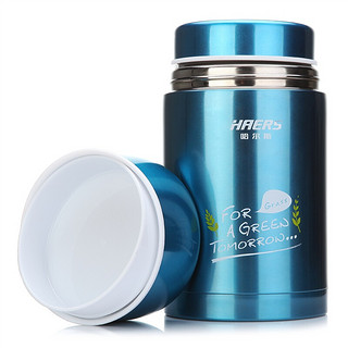 HAERS 哈尔斯 HTH-1000-1 保温壶 1000ml 深水蓝