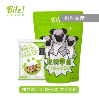 比乐狗零食  宠物零食 成犬幼犬训练零食泰迪柴犬狗零食 快乐分享包100g*2