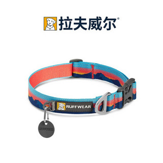 2020年2月新品美国RW拉夫威尔ruffwear 克拉格宠物反光项圈大中小型犬狗狗项圈 花岗岩灰 M