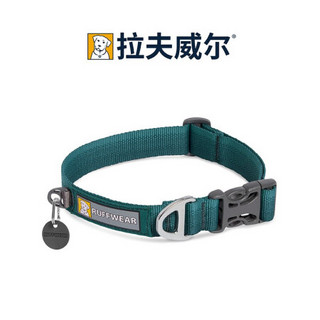 RUFF WEAR 拉夫威尔 福朗特狗狗项圈牵引绳ruffwear狗绳子小型犬柯基狗项圈狗狗链子 暮光灰 S 适用颈围28-36cm