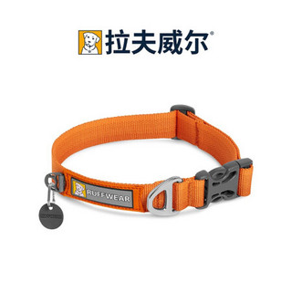 RUFF WEAR 拉夫威尔 福朗特狗狗项圈牵引绳ruffwear狗绳子小型犬柯基狗项圈狗狗链子 暮光灰 S 适用颈围28-36cm