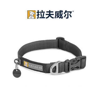 RUFF WEAR 拉夫威尔 福朗特狗狗项圈牵引绳ruffwear狗绳子小型犬柯基狗项圈狗狗链子 暮光灰 S 适用颈围28-36cm