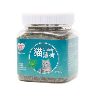 怡亲猫零食 优质罐装猫薄荷230ml  吐毛球猫草