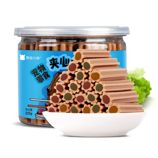 疯狂小狗 宠物零食磨牙棒 混合夹心味220g