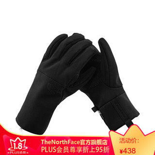 TheNorthFace北面手套男户外保暖可触屏上新|4SGU JK3/黑色 S