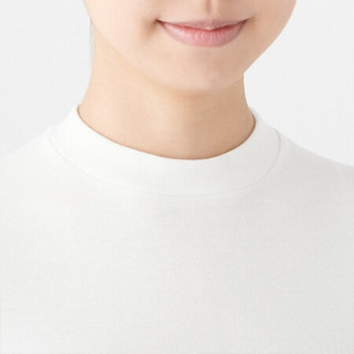 MUJI 无印良品 女士高领打底衫 FCD62C0A 米白色 M