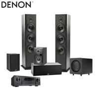 DENON 天龙 ENON 天龙 AVR-X540功放+普乐之声T15+T30+T50+PSW111家庭影院落地音响套装5.1声道组合家用客厅电视