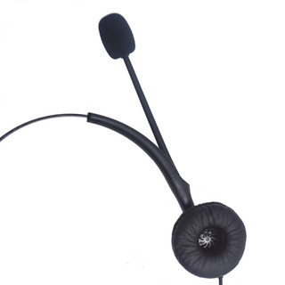 Plantronics 缤特力 SP8-PC 耳罩式头戴式有线耳机 黑色 3.5mm