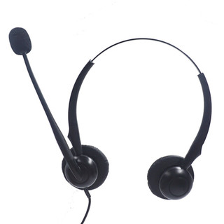 Plantronics 缤特力 SP8-PC 耳罩式头戴式有线耳机 黑色 3.5mm