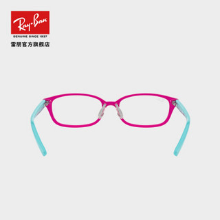 RayBan雷朋2020新品近视光学镜架可爱活力儿童中性眼镜架0RY1567D 3706紫红色镜框50尺寸 尺寸50