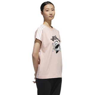 阿迪达斯 ADIDAS NEO 女子 运动休闲系列 W PNDA TEE 1 运动 T恤 GK1562 L码