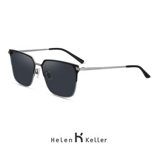 Helen Keller 2020年新款商务开拓者系列男款太阳镜H8858 蓝灰色N46