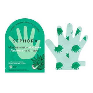 丝芙兰（SEPHORA） 滋养手膜 芦荟保湿润养手膜，1对