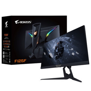 GIGABYTE 技嘉 FI25F 25英寸 IPS 显示器(1920×1080、240Hz、100%sRGB)+AORUS K1机械键盘