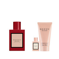 GUCCI 古驰 花悦馥意女士香水套装 (香水EDP50ml+香水EDP5ml+身体乳50ml)