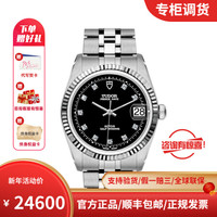 瑞士帝舵(TUDOR)-王子系列日历型 自动机械男表 74034-62470黑色10DI