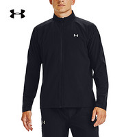 安德玛官方UA Storm Launch 3.0男子运动夹克Under Armour1358105 黑色001 XL