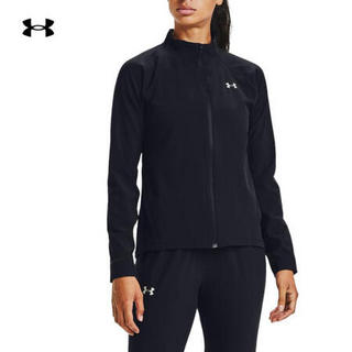 安德玛官方UA Storm Launch 3.0女子运动夹克Under Armour1358107 黑色001 L