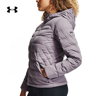 安德玛官方UA Packable女子运动羽绒夹克Under Armour1355833 紫色585 M