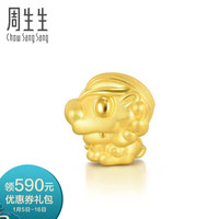 周生生 黄金(足金)故宫宫廷文化屋脊瑞兽系列狻猊转运珠金珠子女 91826C 定价