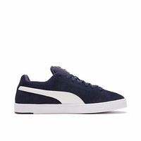 PUMA 彪马 Suede S Lace-Up 男子运动板鞋 356414-28 粗呢蓝/白/金 39