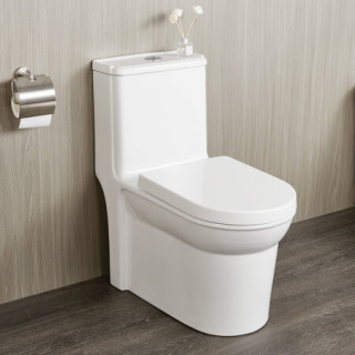 商品潜水艇(submarine)家用普通马桶一体成型加大管道大排水管道施釉