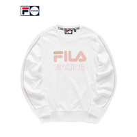 FILA FUSION斐乐套头卫衣女子2020冬季新款潮流卫衣 标准白-WT 165/84A/M