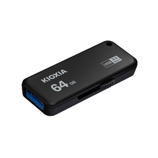 U365 随闪系列 USB 3.2 U盘 黑色 64GB USB