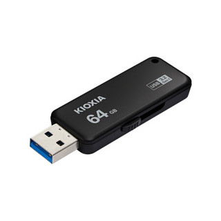 KIOXIA 铠侠 U365 随闪系列 USB 3.2 U盘 黑色 64GB USB