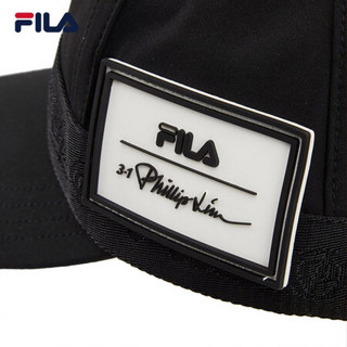 FILA 斐乐 X 3.1 Phillip Lim 情侣棒球帽 2020冬季新款时尚棒球帽 炭黑-BK XS