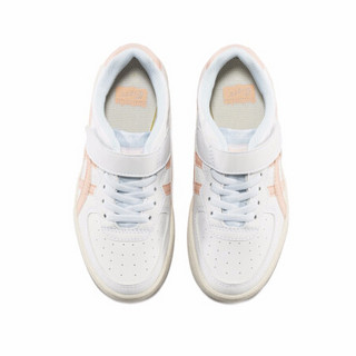 Onitsuka Tiger 鬼塚虎 GSM PS系列 大童运动板鞋 1184A022-104 白粉色 35