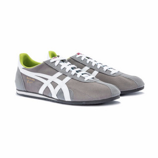 Onitsuka Tiger鬼塚虎男鞋 舒适轻便慢跑休闲鞋 RUNSPARK TH2H0L-1101 灰色/白色 44