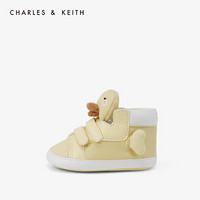 CHARLES＆KEITH2021春季CK9-91700019可爱小鸭子宝宝休闲鞋 Yellow黄色 16