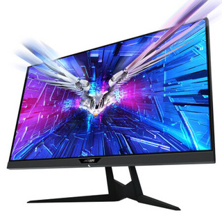 技嘉AORUS FI27Q-X 27英寸2K 240Hz/0.3ms响应/黑平衡/主动降噪战术显示屏