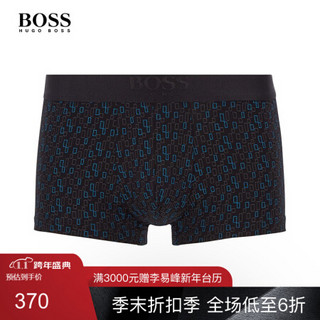 HUGO BOSS雨果博斯内裤男2019弹力薄舒适印花内裤50404228 002-黑色 XL