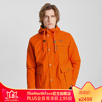 TheNorthFace北面三合一冲锋衣男户外防水保暖上新|4NBH R16/橙色 L