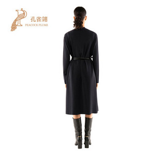 FERRAGAMO/菲拉格慕2020新款女士时尚经典束腰休闲长款腰带开衫 黑色 XS