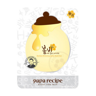 春雨 Papa recipe 蜂蜜面膜 保湿补水修复 美肤嫩白 10片装