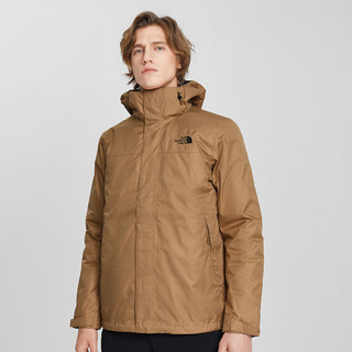 THE NORTH FACE 北面 男子三合一户外羽绒服 NF0A4U7L M