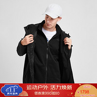 TheNorthFace北面2020春季防水保暖冲锋衣三合一外套男户外|4NCL JK3/黑色 XXL