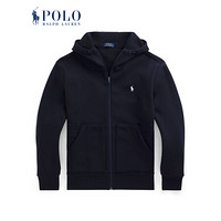 Ralph Lauren/拉夫劳伦男装 2020年冬季起绒布全拉链连帽衫13014 410-海军蓝 XL