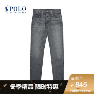 Ralph Lauren/拉夫劳伦男装 经典款沙利文修身牛仔裤12629 D86-灰色 33/32