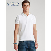 RALPH LAUREN 男装 2020年秋季定制修身版型网格网球衫12673 100-白色 M